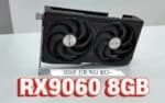 A análise da Radeon RX 9060 de 8GB demonstra desempenho comparável às RTX 5060 e 9060 XT
